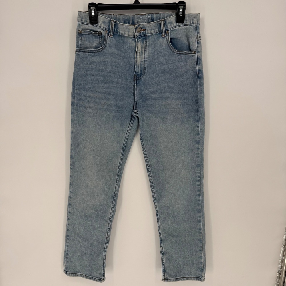 Wonder Nation Husky Light Wash Denim Jeans Girls‎ Size 16 Adjustable Waist